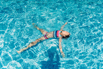 portrait of an asian family in summer