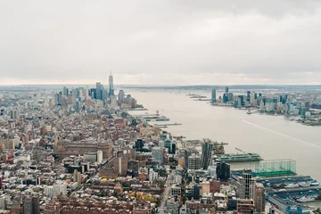 Fotobehang newyork  city skyline © vin