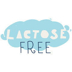 Menu tag - lactose free