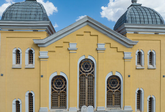 Edirne Biggest Synagogue Drone Photo, Edirne Turkey