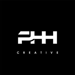 PHH Letter Initial Logo Design Template Vector Illustration