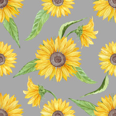 agriculture, art, artwork, beautiful, blooming, blossom, bright, creative, decoration, decorative, drawing, elegance, fabric, fashion, flat design, floral, garden, gray background, green, hand drawing