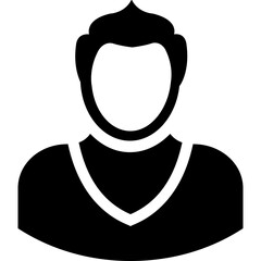 Young Boy Vector Icon 