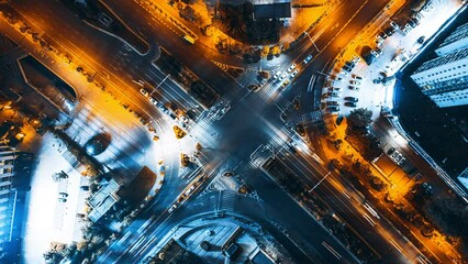 Time-lapse photography of city scenery of Nanchang, Jiangxi, China - Powered by Adobe