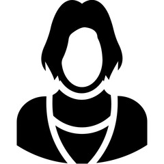 Girl Vector Icon 