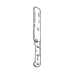 bread knife icon