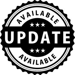 updated grunge retro isolated ribbon stamp