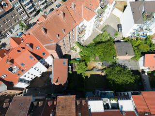 birds eye view of the town - Hanover