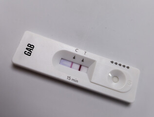 Rapid test cassette for Gabapentin urine drug test. Set therapeutic dose. Epilepsy, seizures.