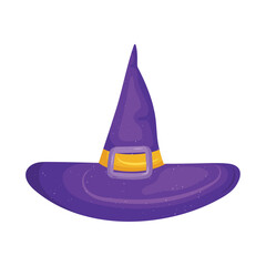 Fototapeta premium purple witch hat