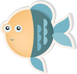 Сute Сartoon Fish
