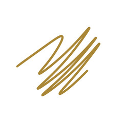 Golden Abstract Line