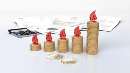 Preisexplosion - Inflation - alles wird teurer - Gas - Heizen - Kochen