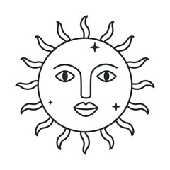 mystic sun icon