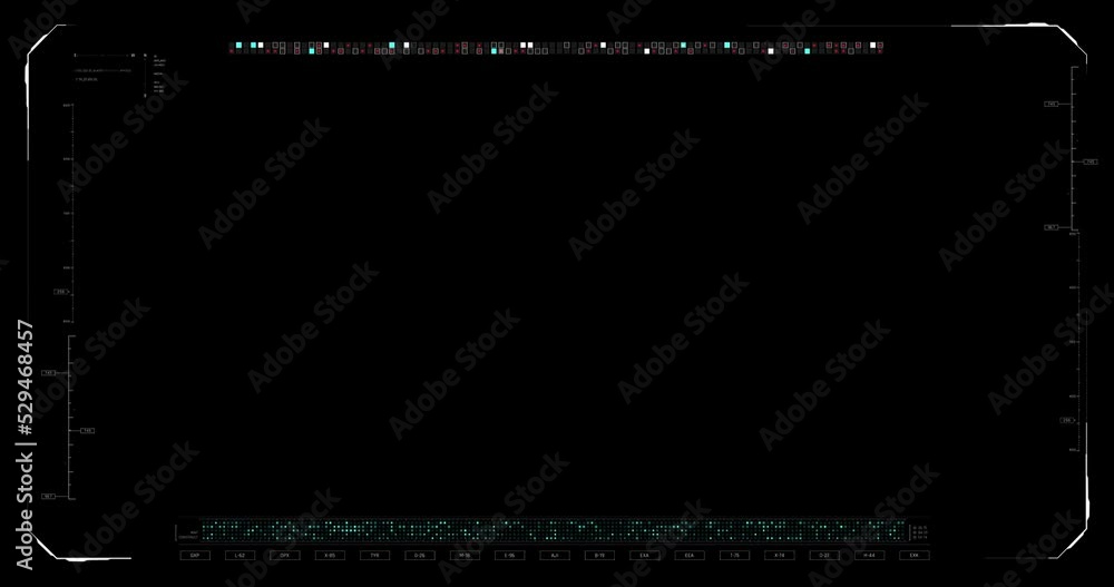 Poster video overlay hud head up display graphic interface abstract background, cyber futuristic technology