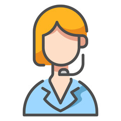 support line color icon