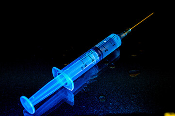 syringe and needle