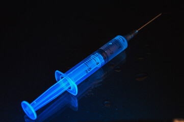 syringe with needle