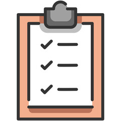 check list outline icon