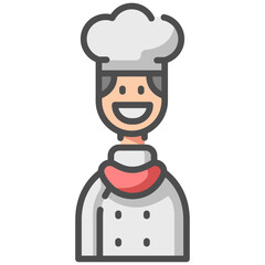 chef line color icon