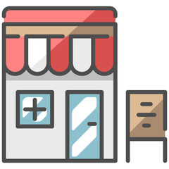 shop line color icon