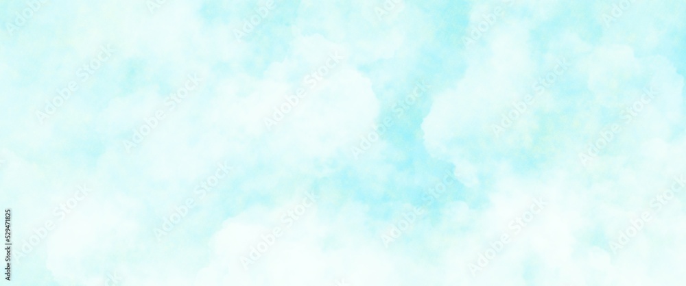 Canvas Prints abstract watercolor background cloud like illustration with a copy space for text