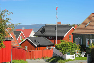 Rote Häuser