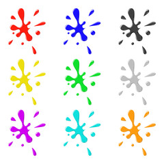 Colored PNG illustration with transparent background ink illustration