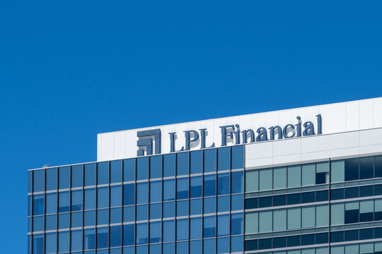 San Diego, CA, USA - July 9, 2022: LPL Financial headquarters in San Diego, CA, USA on July 9, 2022. LPL Financial Holdings, Inc. is an American independent broker-dealer in the United States.