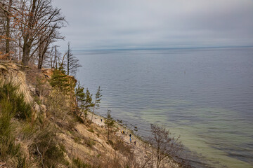Gdynia and the orlowo cliff