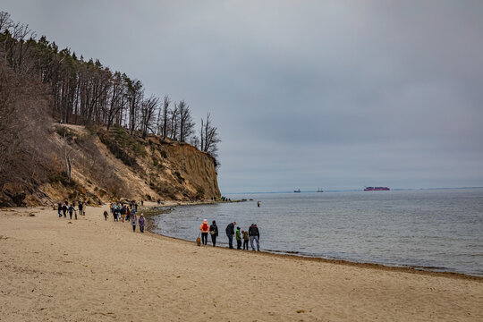Gdynia and the orlowo cliff