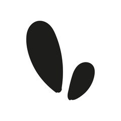 abstract modern scribble line shape doodle