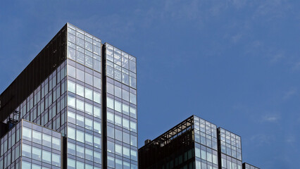 Modern office building against the sky