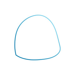 Obraz premium abstract modern organic shape doodle