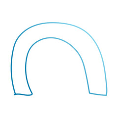 abstract modern organic shape doodle