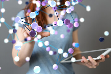 conference Digital Network and data concept 3d