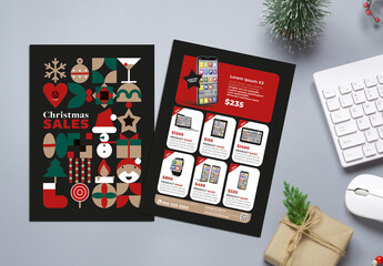Product Shop Christmas Flyer