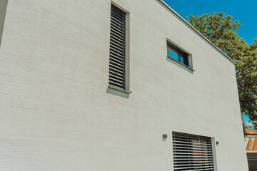 Modern luxury house with smart technology. Smart home concept