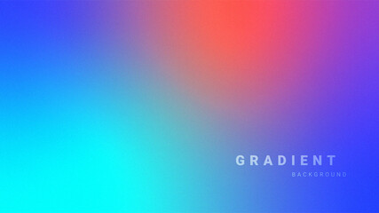 Abstract blurred color gradient background vector.	
