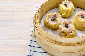 sao dumplings chicken with truffle
