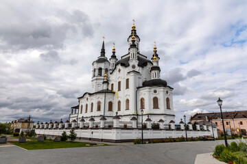 Fototapeta na wymiar Church of Zacharias and Elizabeth. Tobolsk