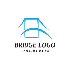 Bridge Logo Template vector icon