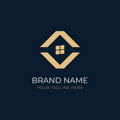 Real Estate Logo-Building Logo.