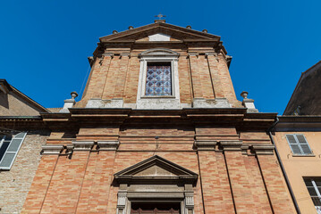 Recanati. Marche. Church of S. Filippo Neri