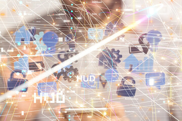 data code binary concept