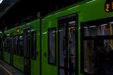 subway, metro, underground.