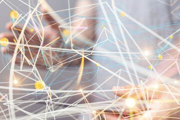 Internet broadband and data streaming entertainment .