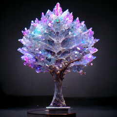crystal tree