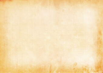 Old retro brown paper with free space for inscriptions. paper with a hole