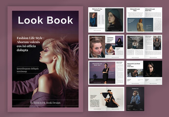 Look Book Layout